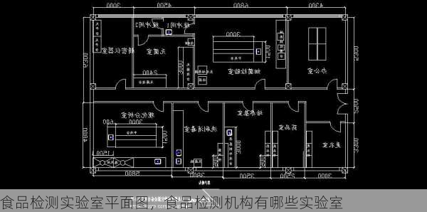 食品检测实验室平面图，食品检测机构有哪些实验室