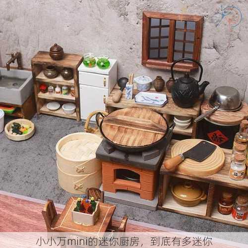 小小万mini的迷你厨房，到底有多迷你
