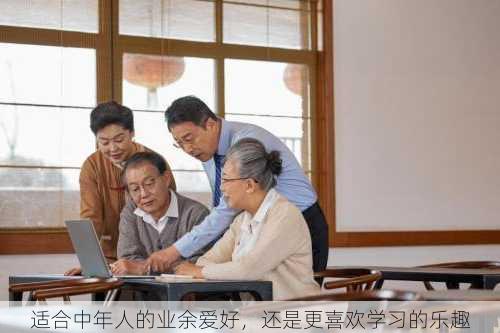 适合中年人的业余爱好，还是更喜欢学习的乐趣